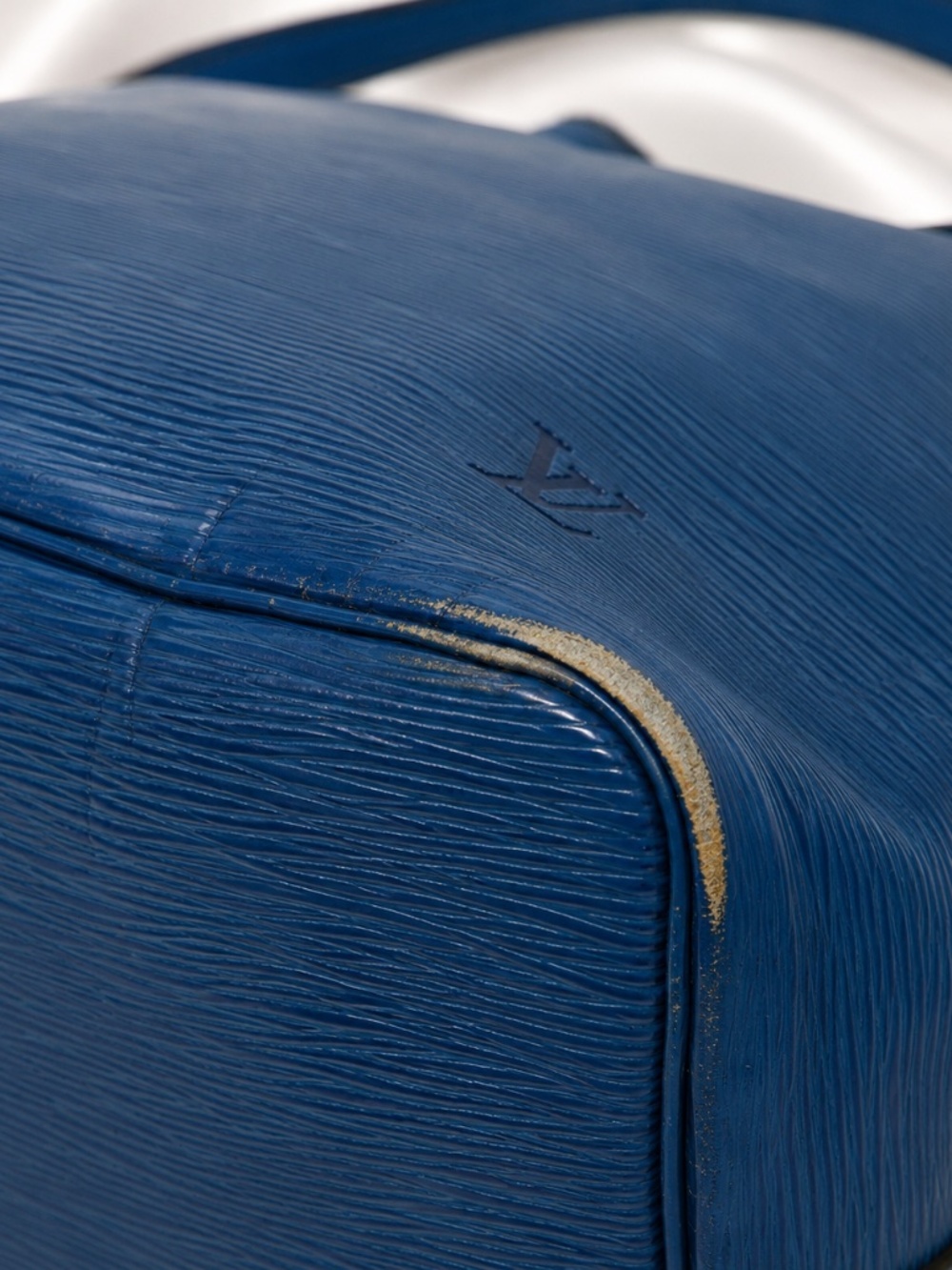Louis Vuitton Petit Noe Handbag - Blue Epi Leather - Picture 10 of 12